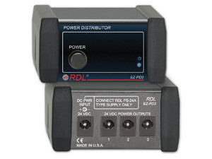 Radio Design Labs EZ-PD3 24 Vdc Power Distributor - 1x3