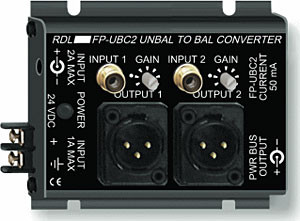 Radio Design Labs FP-UBC2 Unbalanced to Balanced Converter - 2 Channel