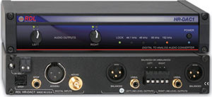 Radio Design Labs HR-DAC1 D to A Converter - 24/192 - AES/EBU and S/PDIF