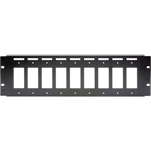 Radio Design Labs RM-D9 Rack Mount for 9 Decora Modules - 3 RU