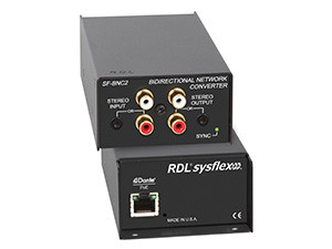 Radio Design Labs SF-BNC2 Bidirectional Unbalanced Stereo Audio Network Interface