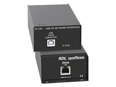 Radio Design Labs SF-UN1 USB Stereo Audio to Dante Network Interface