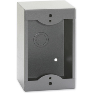 Radio Design Labs SMB-1G Single Surface Mount Box for Decora Remote Controls and Panels - gray