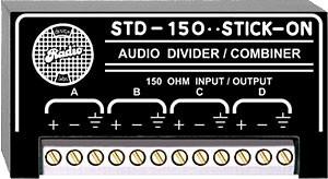 Radio Design Labs STD-150 Passive Audio Divider/Combiner - 150 Ohm