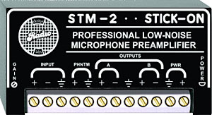 Radio Design Labs STM-2 Adjustable Gain Mic Preamp - 35 to 65 dB Gain