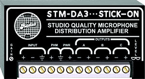 Radio Design Labs STM-DA3 Mic Level Distribution Amplifier - 1x3