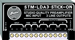 Radio Design Labs STM-LDA3 Studio Quality Mic Preamp w/phantom - 3 Line Outputs
