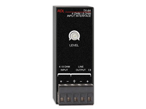 Radio Design Labs TX-8A 4 Ohm / 8 Ohm Input Interface - Unbalanced/Balanced Line Out