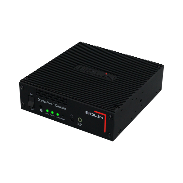 Bolin Technology EG40DH Edge DanteAV-H Decoder, Input:IP, Output: 12G-SDI, HDMI 2.0, Audio(Out), RS-422