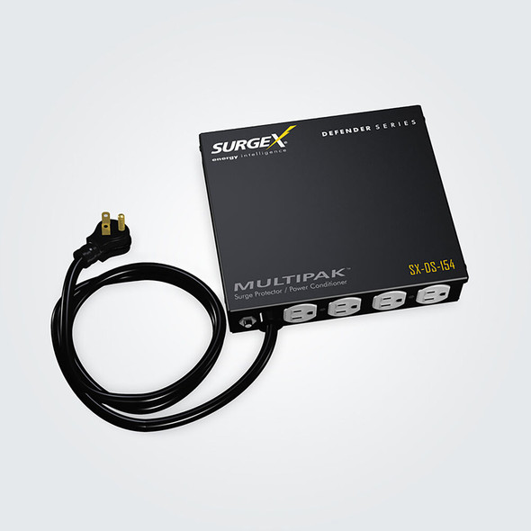 SurgeX SX-DS-154 MultiPak Surge Suppressor and Power Filter, Multi Array solution, Includes Mounting Brackets