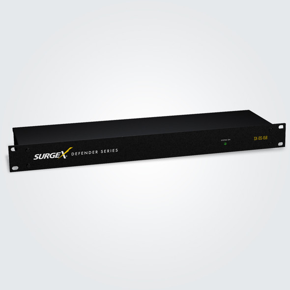 SurgeX SX-DS-208 Defender Series, MultiStage Surge Suppression, Rackmount Power Protection