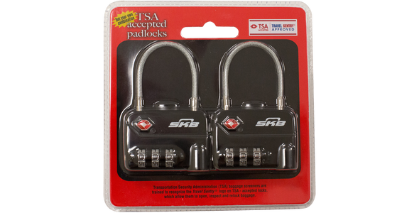 SKB Cases 1SKB-PDL-C TSA Pad Cable Locks (2-pack)