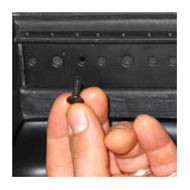 SKB Cases 1SKB-RRK4 4 Space Rear Rail Kit