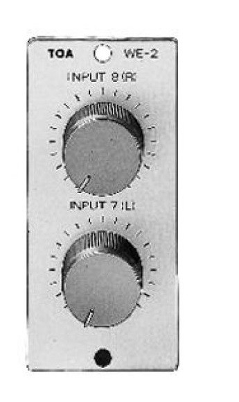 TOA WE-2 2 Module Port Expander for W-906A and W-912A