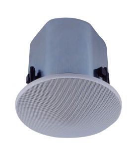 TOA F-2322CU2 Full-Range Ceiling Speaker- 5”- Back-can- 25/70.7 V Transformer-30 W- 8/16 Ohm- Tile Bridge - Per Unit
