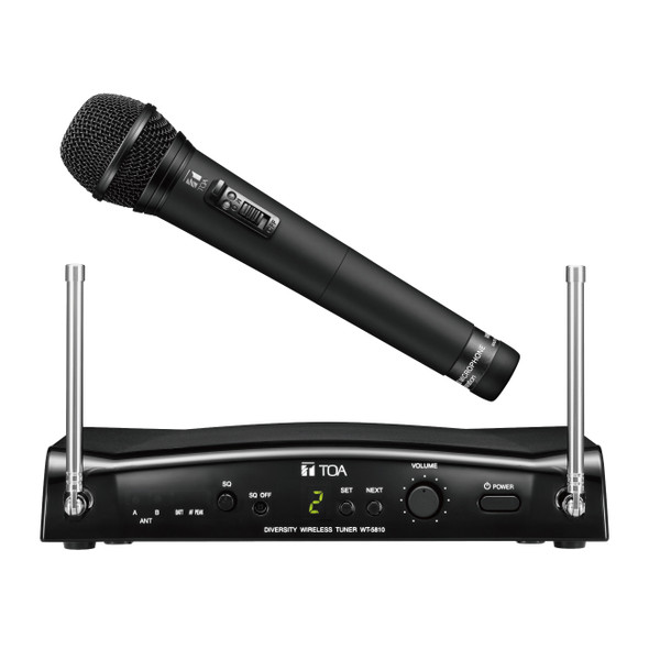 TOA S4.10-HD-AM RM3QU S4.10 Series UHF Handheld Dynamic Wireless Microphone Kit