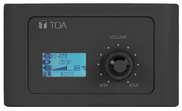 TOA M-800RCB-AM Remote Control Panel