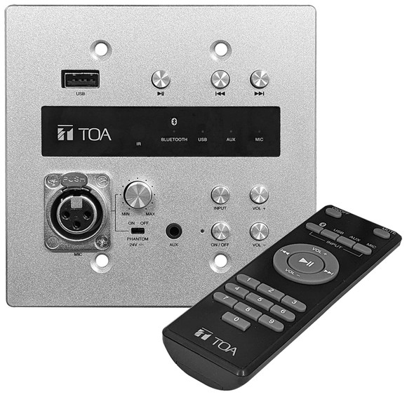 TOA MW-41BT-AM Audio Interface with USB and Bluetooth