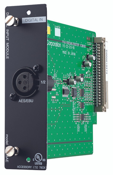 TOA D-923AE Digital Input Module (AES/EBU)
