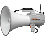 TOA ER-2930W Shoulder Megaphone