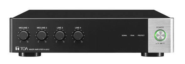 TOA A-5012  120 Watt desktop mixer power amplifier