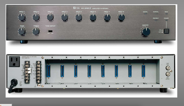 TOA P-906MK2 UL 900 Series Power Amplifier (60 Watt)