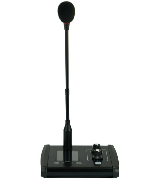 TOA M-800RM-AM Paging Microphone With LCD Screen and Digital Encoder Powered By RD Port on M-8080D