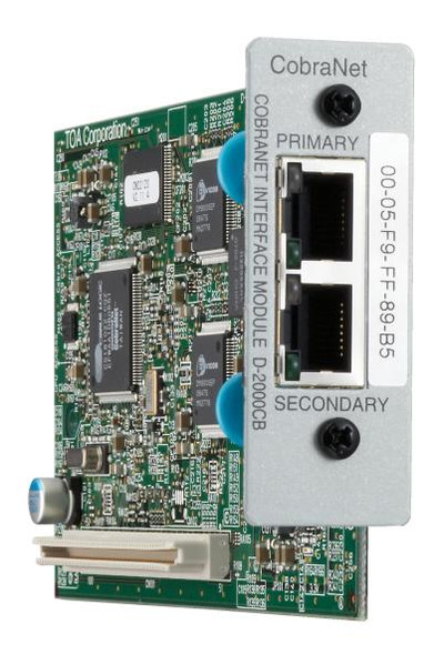 TOA D-2000CB CobraNet Interface Module