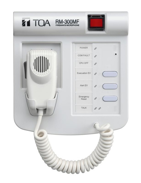 TOA RM-300MFPS Fireman's Microphone