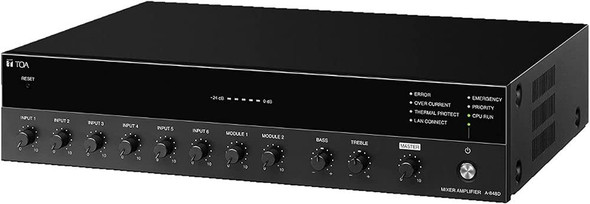 TOA A-812D Digital Mixer Amplifier, Up to 120W
