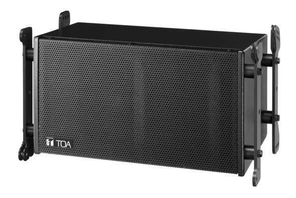 TOA SR-C8L SR-C Series 8in 2 Way, Long Throw (5 Degree) Line Array Speaker - Black