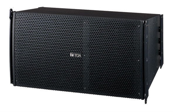 TOA SR-A12S Mid-Sized Line Array 450W Speakers (Black)