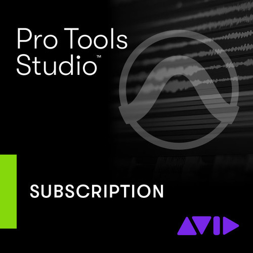 Avid Pro Tools Studio  1yr Subsciption  Register Any Time