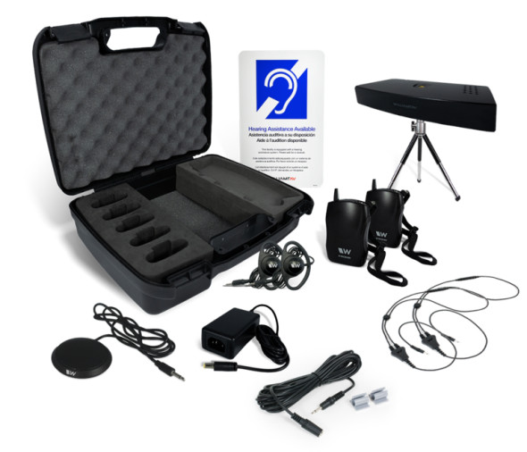 Williams AV IR SYS31-00 AVPlus T3 Portable Infrared Courtroom System