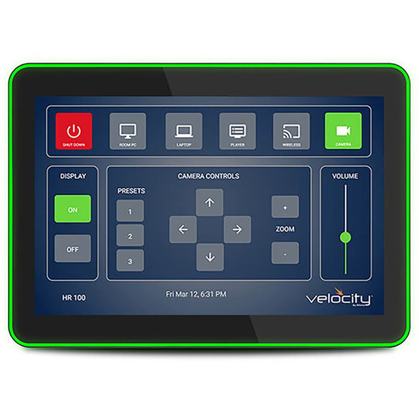 Atlona AT-VTPG-1000VL-BL Velocity System 10 in VESA Mount Touch Panel w/Single Room Velocity Gatewa