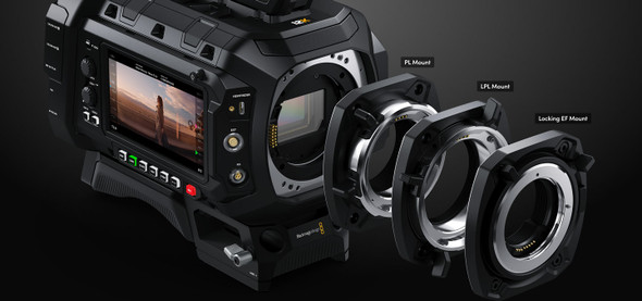 Blackmagic Design CINEURSAA12KLF Blackmagic URSA Cine 12K LF Body Only No Lens No EF