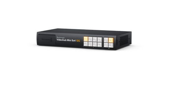 Blackmagic Design VHUBSMTK12G0804 Blackmagic Design Videohub Mini 8x4 12G