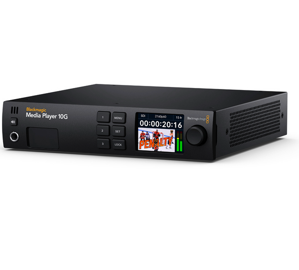 Blackmagic Design BDLKULSTMP010G MEDIA PLAYER 10G Capture and Playback Solution for Thunderbolt 3 and ip Video