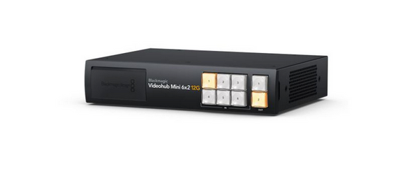 Blackmagic Design VHUBSMTI12G0602 Blackmagic Design Videohub Mini 6x2 12G