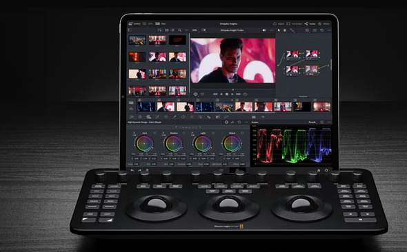 Blackmagic Design DV/RES/AAAPNLMIC/EN Micro Color Panel for iPad Pro Internal Battery/Bluetooth/USB-C