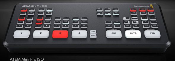 Blackmagic Design SWATEMMINIBPRISO ATEM Mini Pro ISO