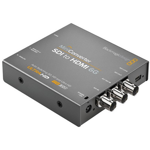 Blackmagic Design CONVMBSH4K6G Mini Converter - SDI to HDMI 6G