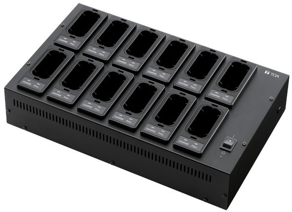 TOA BC-5000-12PS TOA BC-500012PS Twelve Slot Charging Station With AD-5000-6 Power Adapter