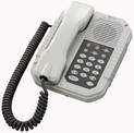 TOA N-8020MS Y Master station, industrial-grade, handset