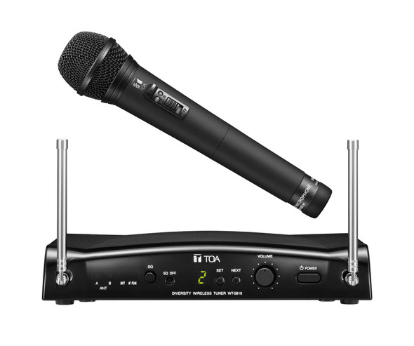 TOA WS-5265 H01US TOA WS-5265-H01US 16 Channel UHF Wireless System with Handheld Dyanmic Mic