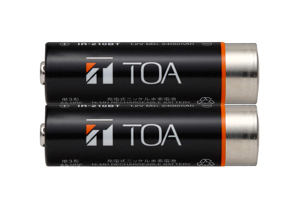 TOA IR-210BT-2 AA nickel metal hydride (Ni-MH) rechargeable battery pack