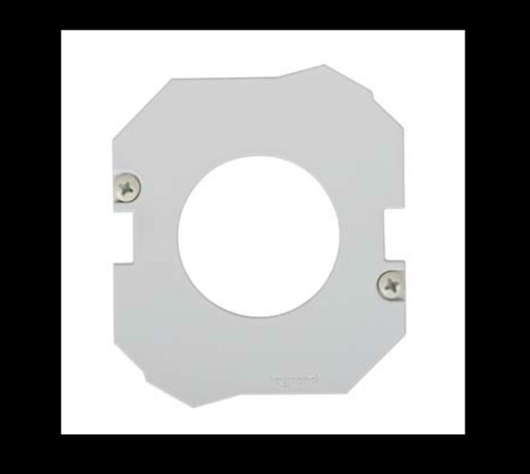 Wiremold 44S2 4in Evolution Single 1-9/16in Receptacle Device Plate