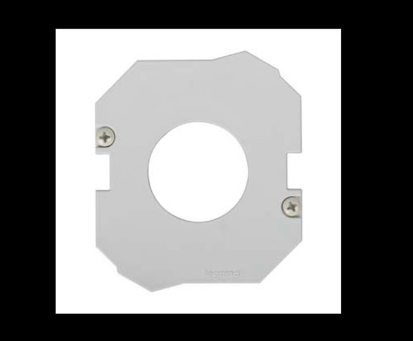 Wiremold 44S1 4in Evolution Single 1-3/8in Receptacle Device Plate