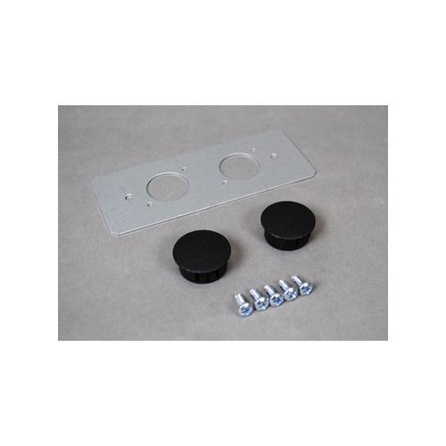 Wiremold RFB119-SXLR RFB9 and RFB11 Series Microphone Device Plate