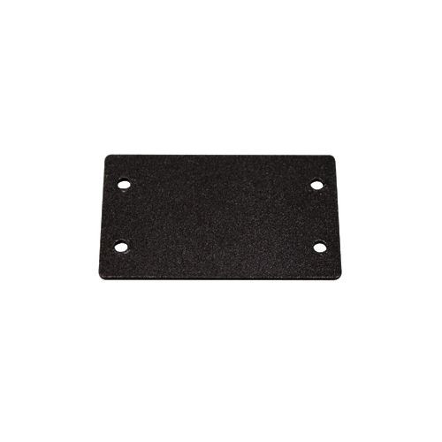 Wiremold AV9004BK Blank Plate-Double, double plates